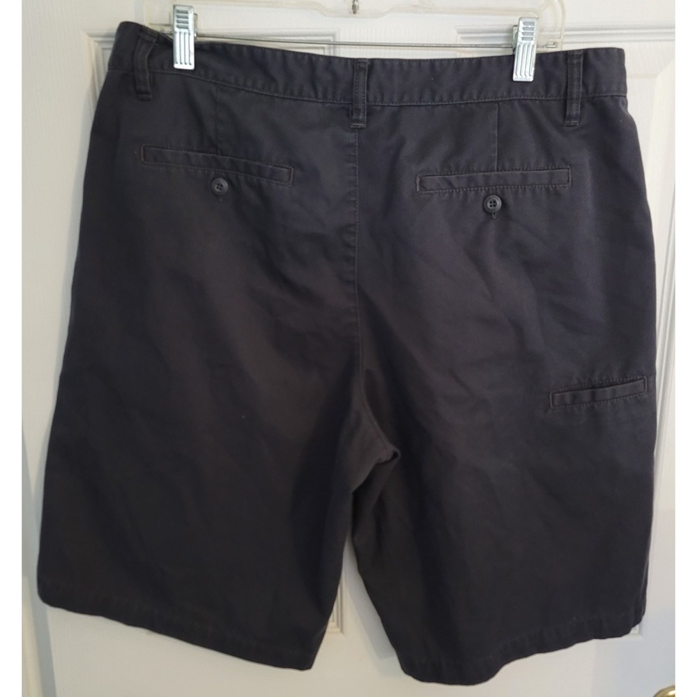 Blue Crown Men's Size 38 Blue Chino Shorts Flat Front - Picture 11 of 11